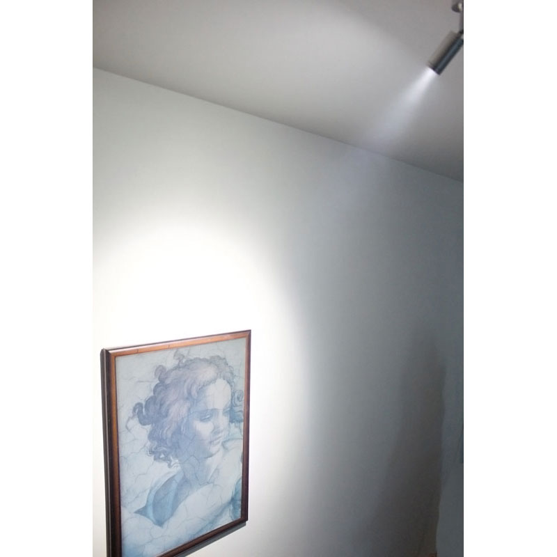 Spot LED orientable double articulation