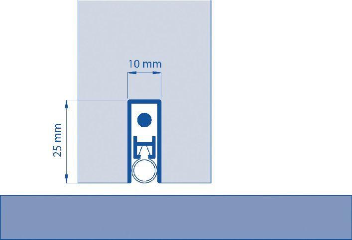 Bas de porte automatique