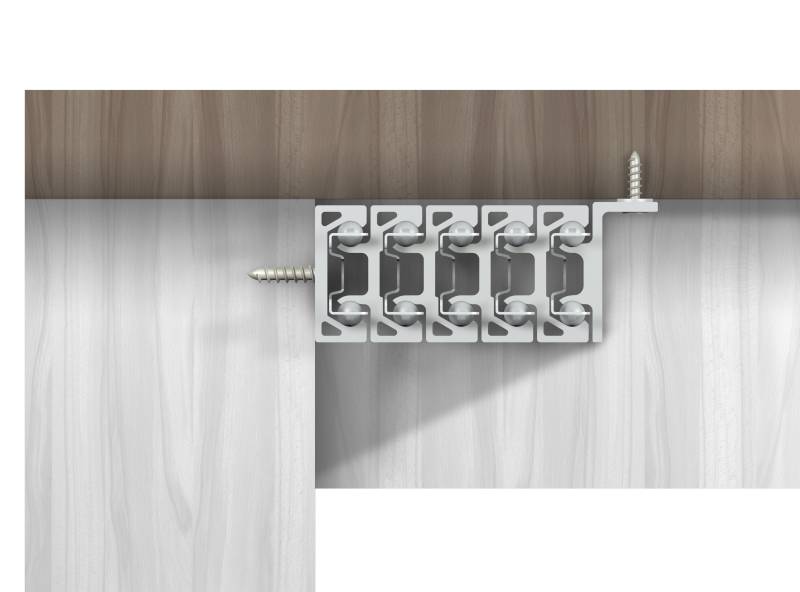 Coulisse pour table console 
