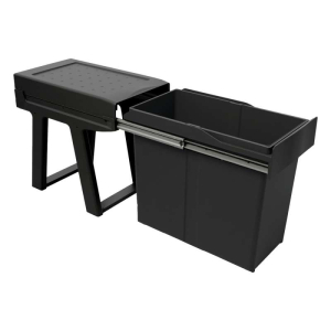 Poubelle coulissante 30L 1 seau - GOLLINUCCI