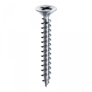Vis Panelvit TF empreinte PZ1 zinguée blanc - MUSTAD