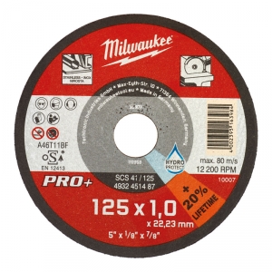 Disque à tronçonner Pro+-minces SCS 41/125 - MILWAUKEE