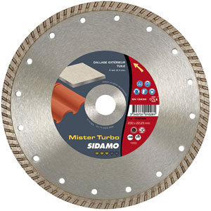 Disque diamanté MISTER TURBO - SIDAMO