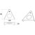 Spot led 12V triangulaire - L&S