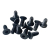 Lot de 12 vis noires d’assemblage M4x10 - ITAR