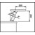 Platine pour console de bar inclinée - TCASYSTEM
