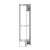 Ferrure de base WingLine L porte moyenne avec guidage bas - HETTICH