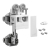 Ferrure de base WingLine L pour portes coulissantes pliantes sans guidage bas - HETTICH